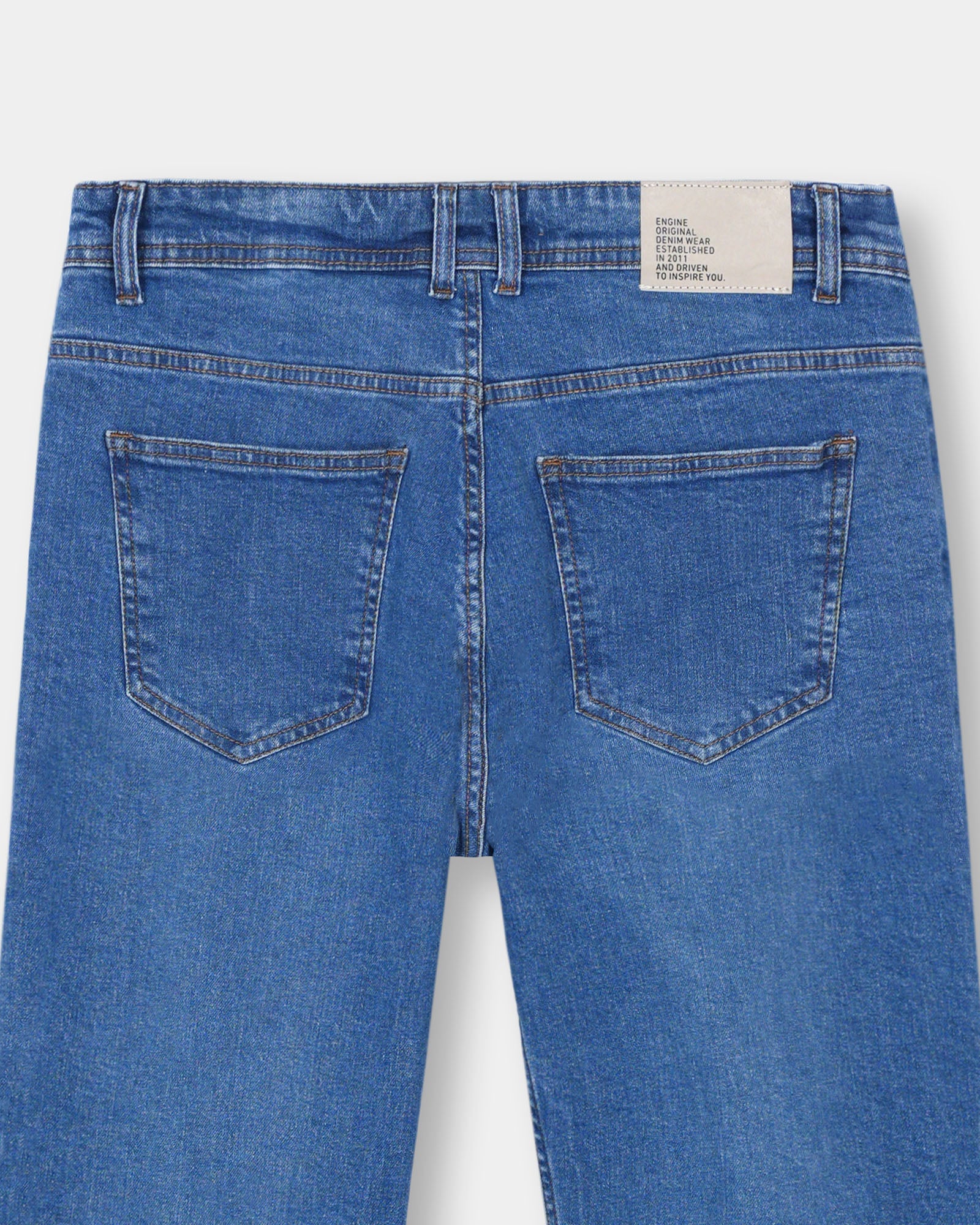 Men Regular Fit Denim - Engine - Buy Now