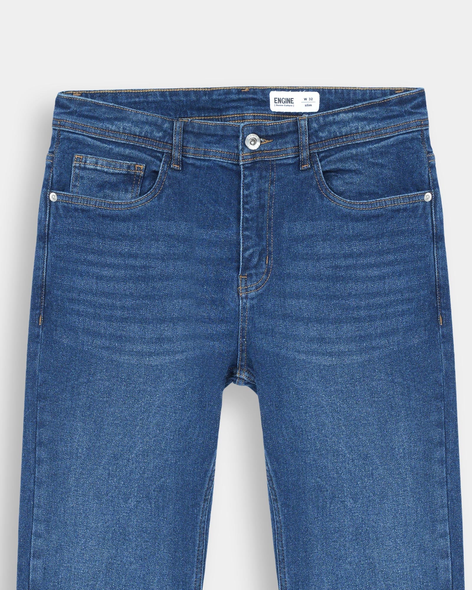 Men Slim Fit Denim - Engine - Buy Now
