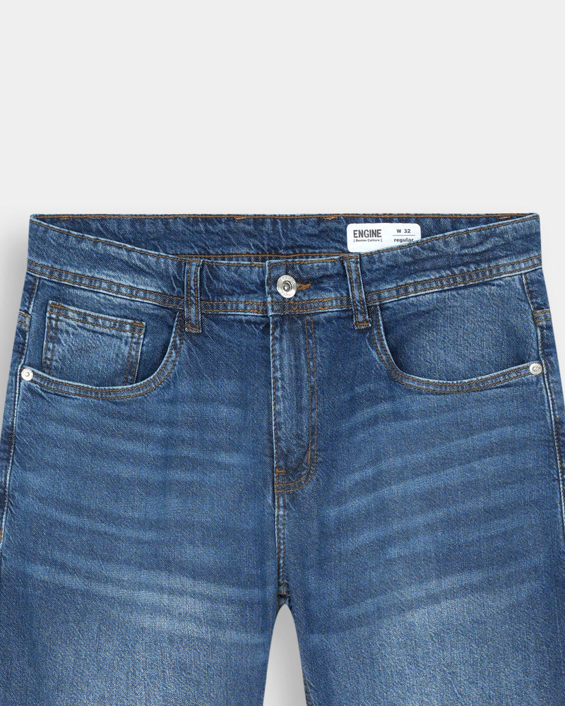 Men Regular Fit Denim - Engine - Buy Now