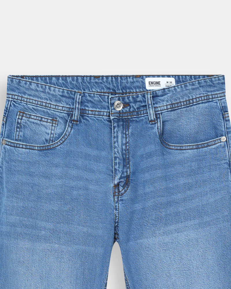 Men Regular Fit Denim - Engine - Buy Now