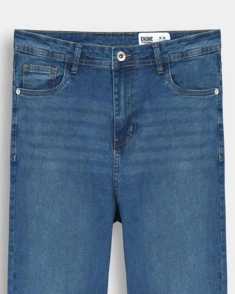 Men Loose Carrot Fit Denim - Engine - Buy Now