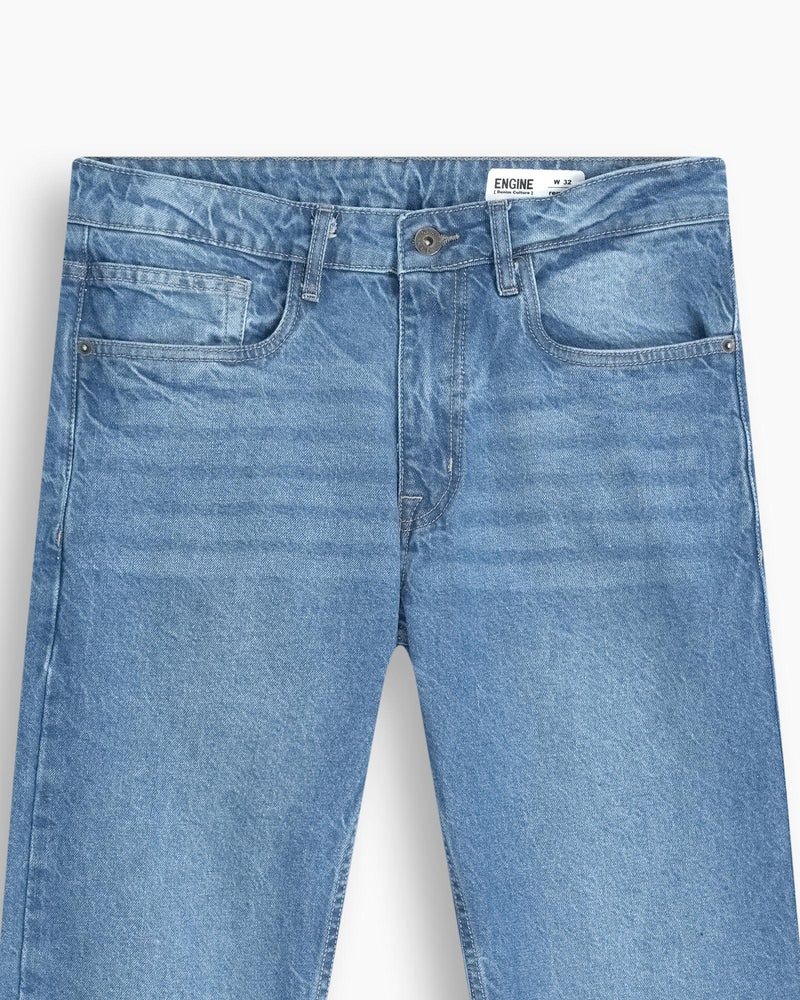 Men Regular Fit Denim - Engine - Buy Now