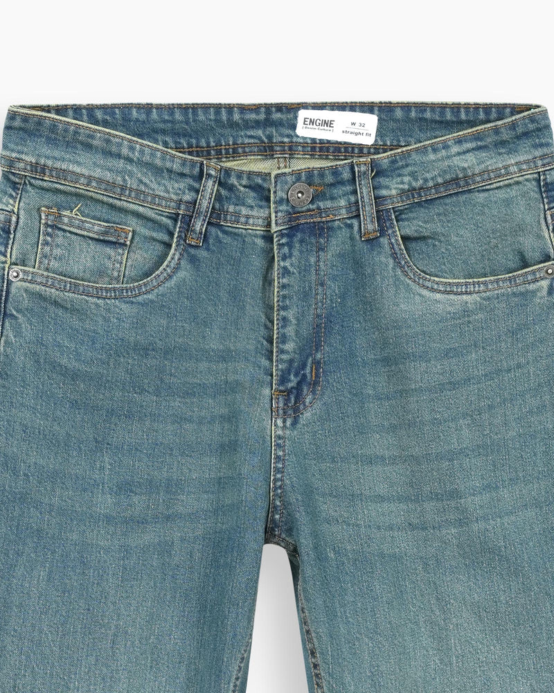 Men Straight Fit Denim