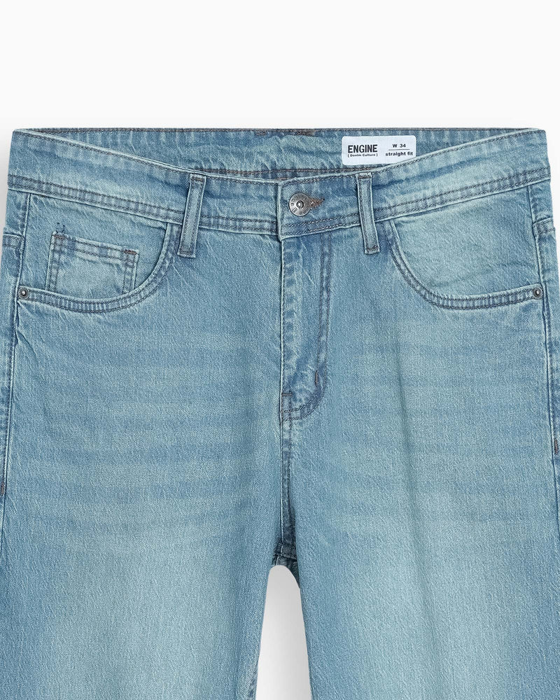 Men Straight Fit Denim