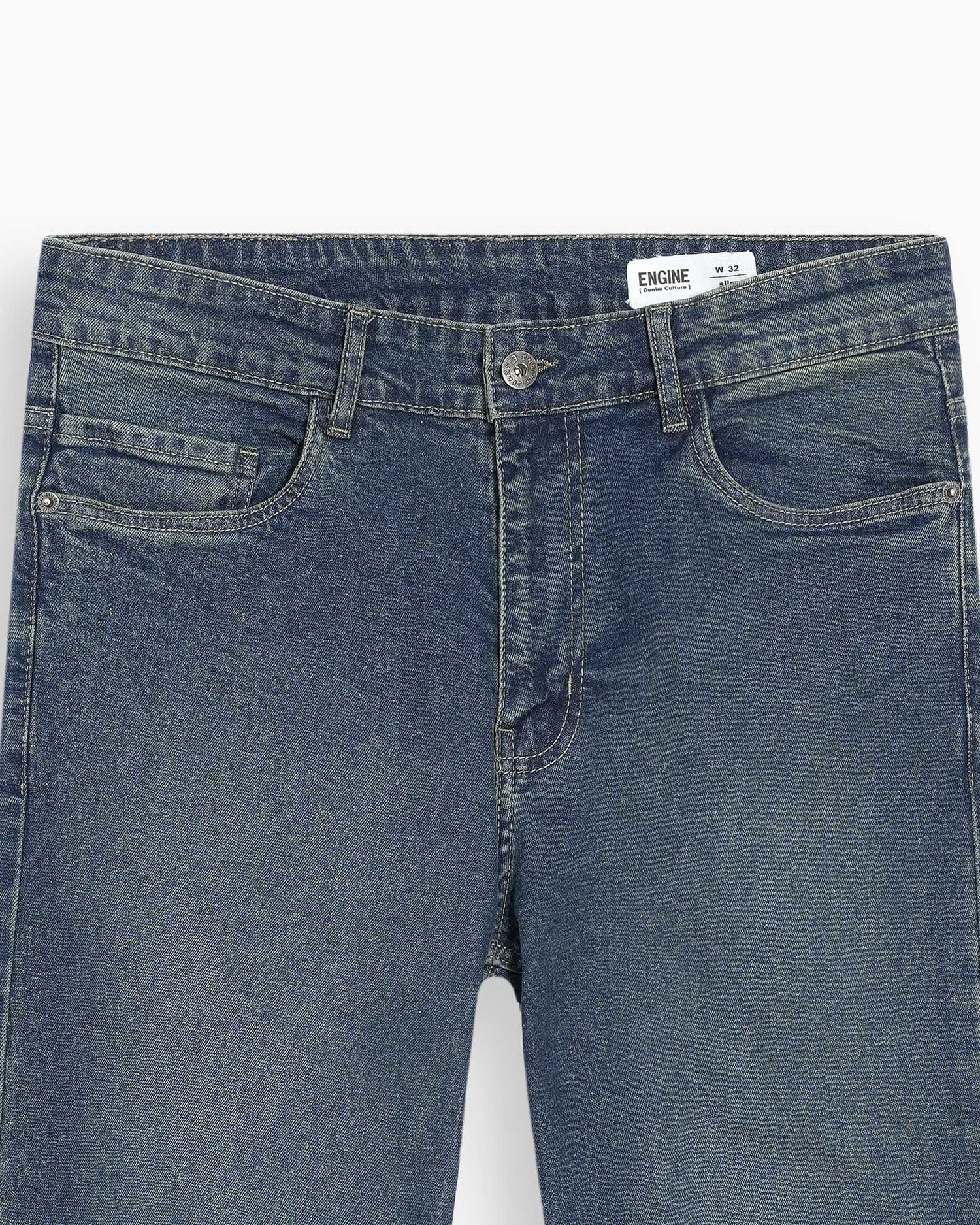 Men Slim Fit Denim - Engine - Buy Now
