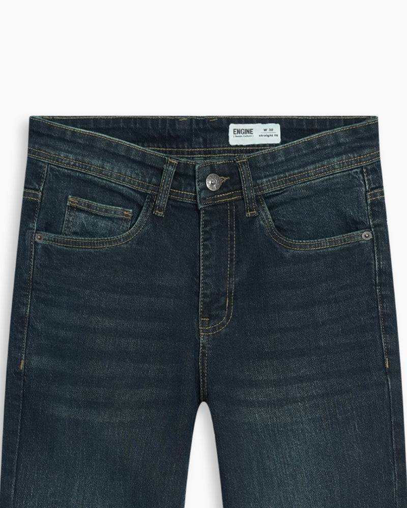 Men Straight Fit Denim