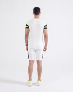 Men Contrast Panel Knit Suit - Engine - Buy Now