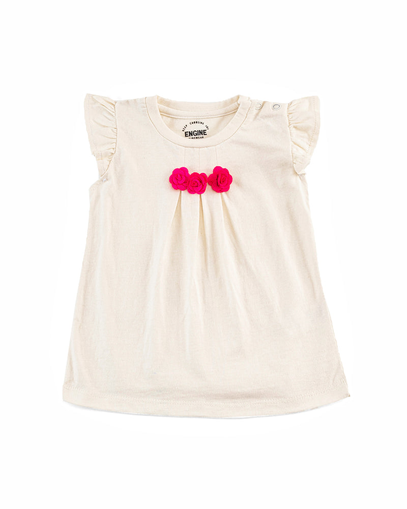 Girls Floral Knit Top - Engine - Buy Now