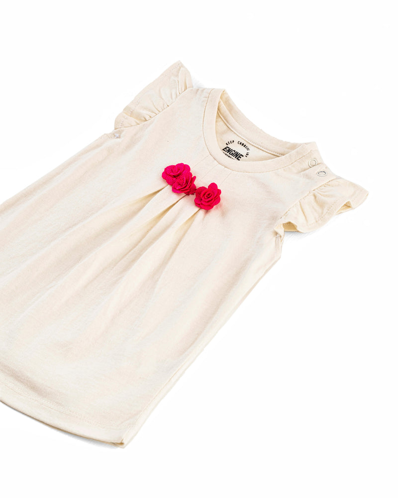 Girls Floral Knit Top - Engine - Buy Now