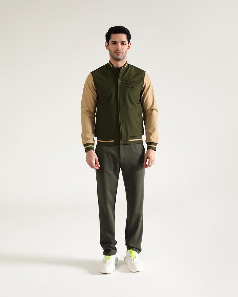 Men Varsity Jacket - Engine - Buy Now
