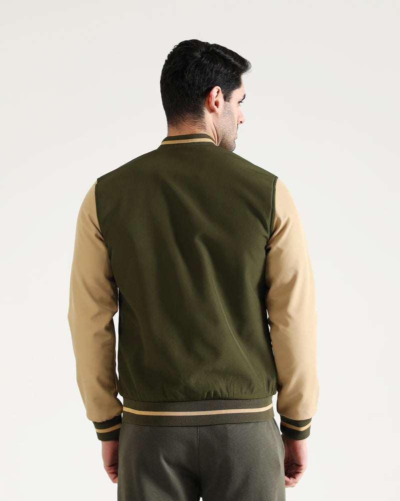 Men Varsity Jacket - Engine - Buy Now