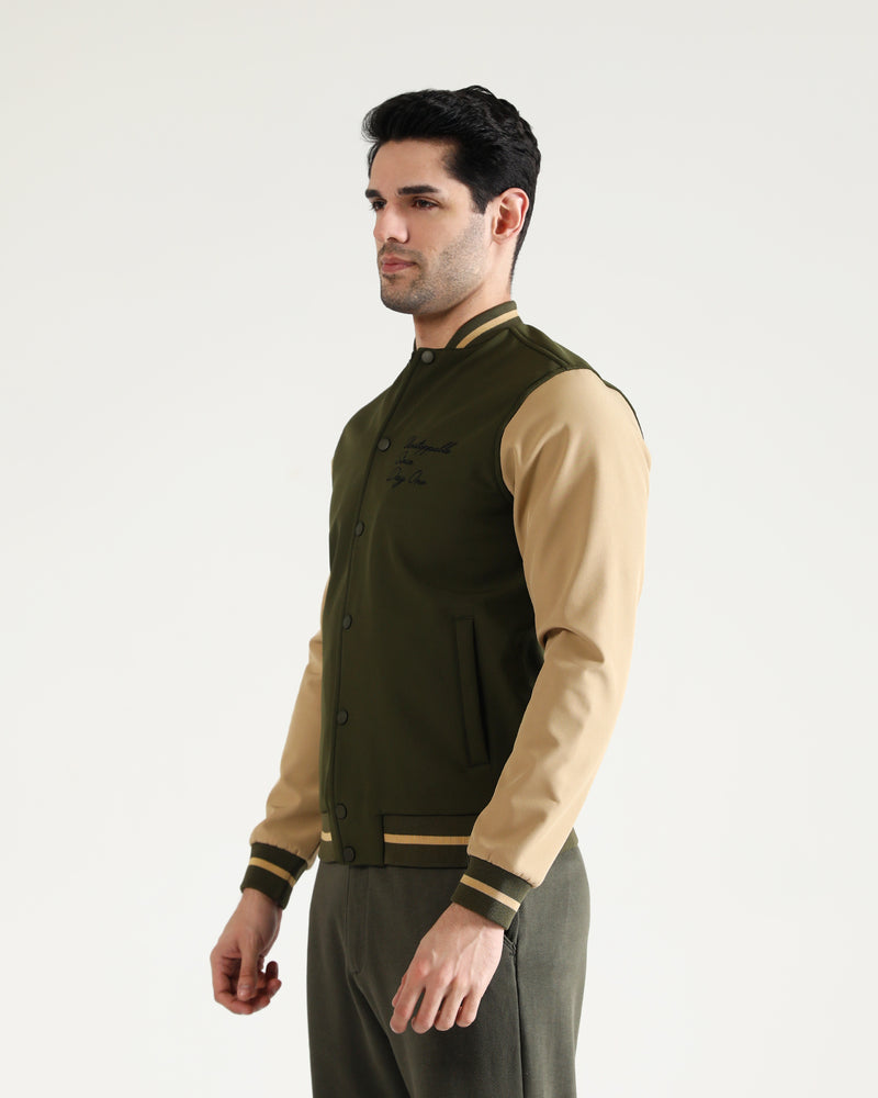 Men Varsity Jacket - Engine - Buy Now