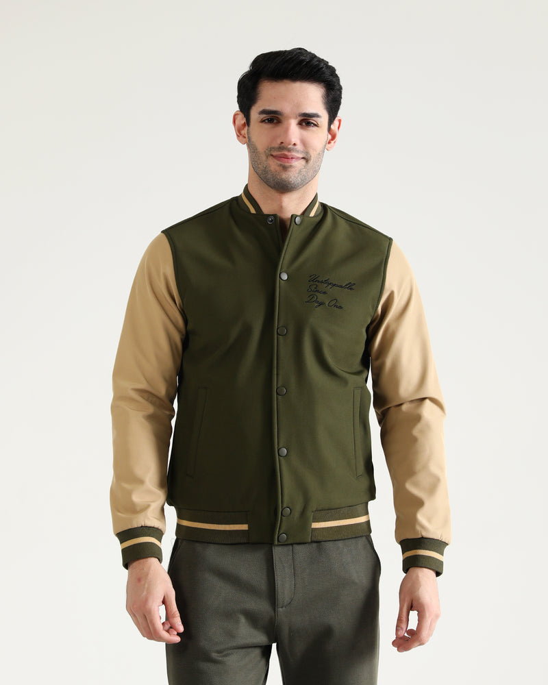 Men Varsity Jacket - Engine - Buy Now