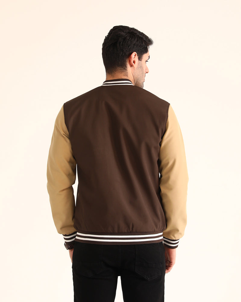 Men Varsity Jacket - Engine - Buy Now