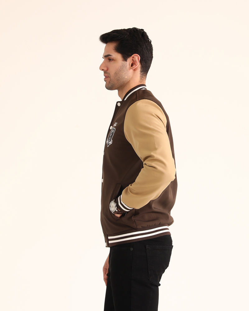 Men Varsity Jacket - Engine - Buy Now