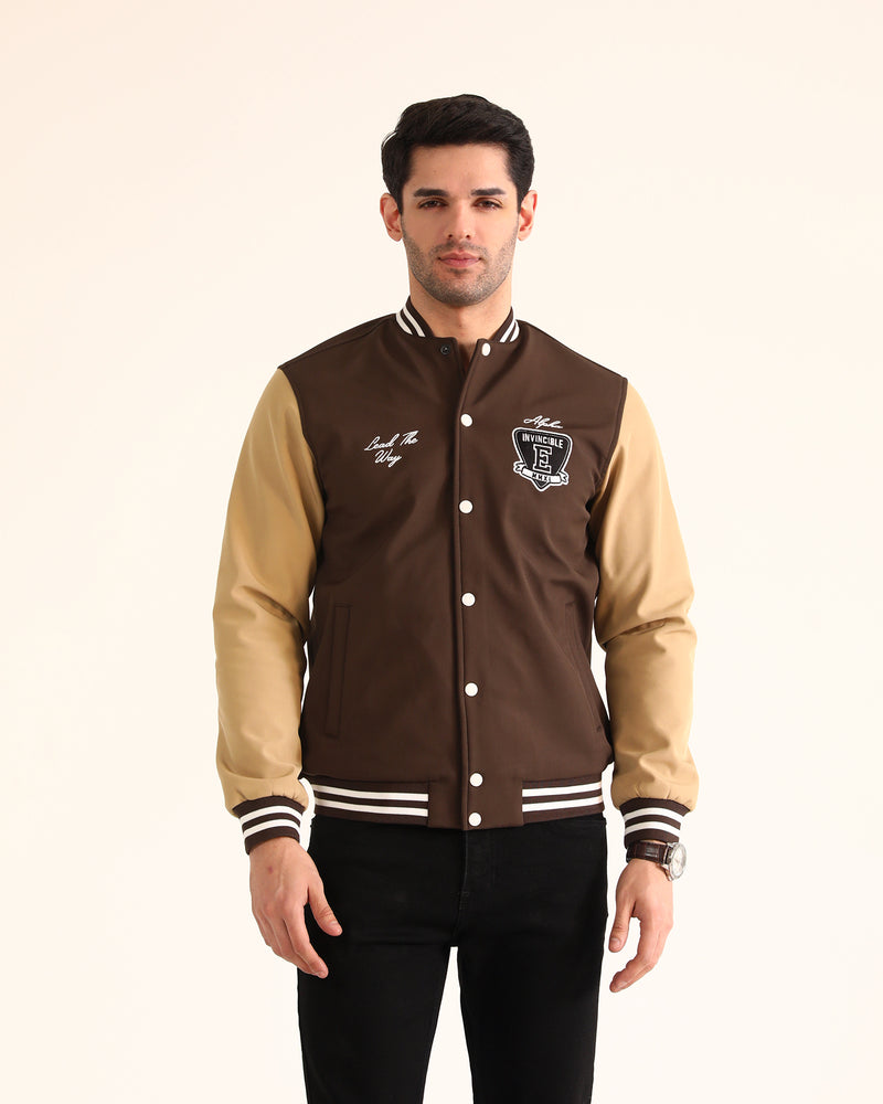 Men Varsity Jacket - Engine - Buy Now