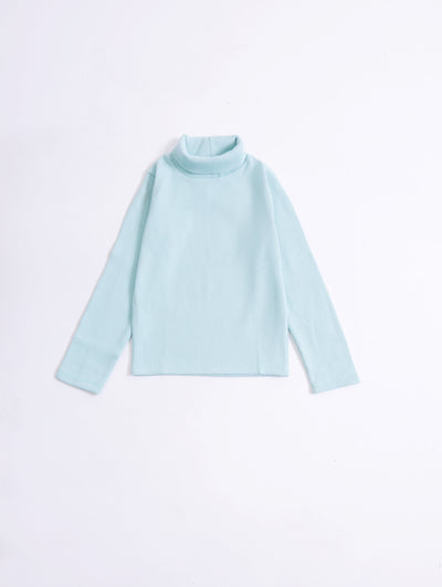 Girls Mock Neck Sweatshirt