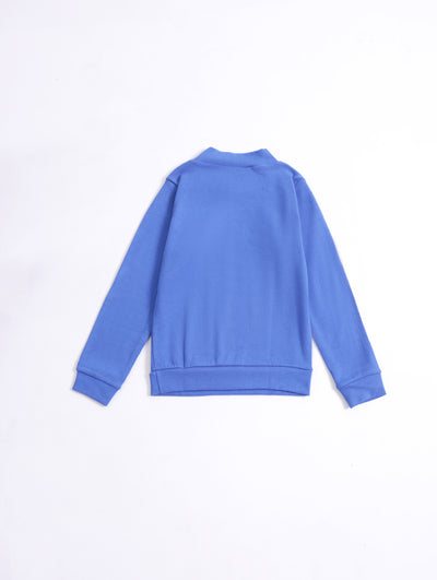 Boys Mock Neck Sweatshirt