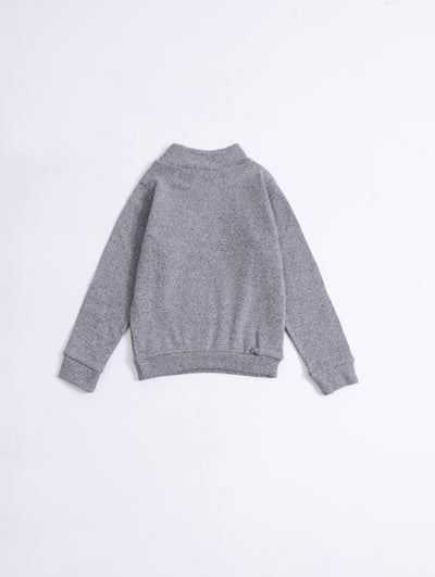Boys Mock Neck Sweatshirt