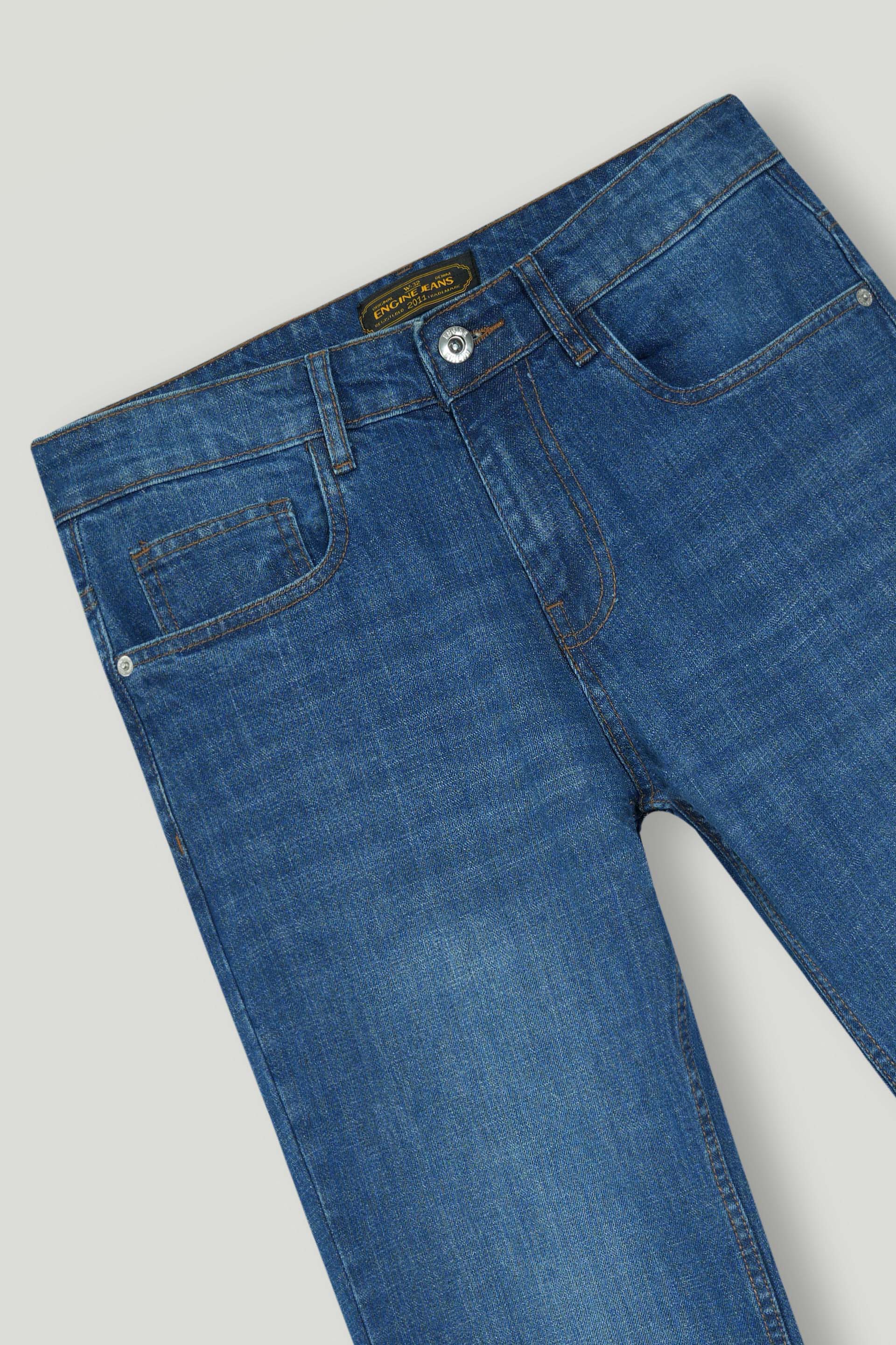 Men Regular Fit Denim - Engine - Buy Now