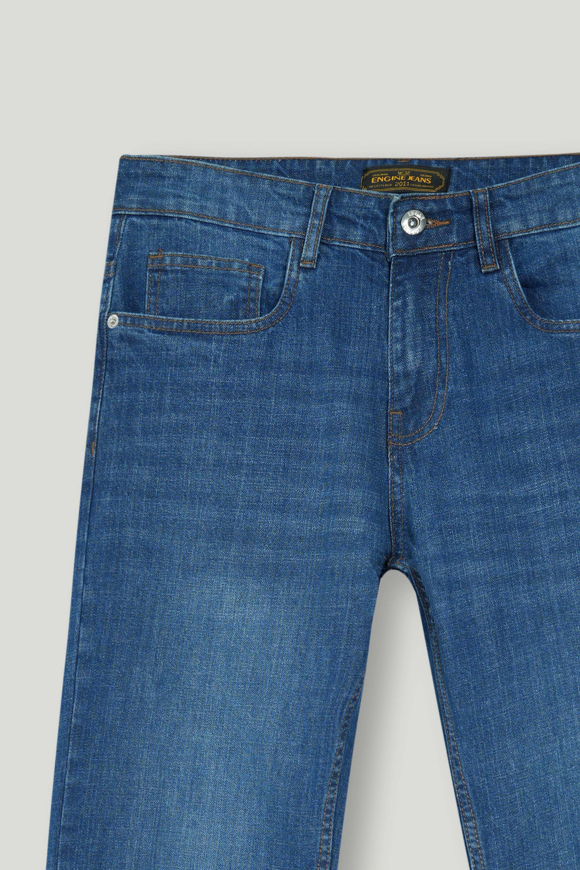 Men Regular Fit Denim - Engine - Buy Now