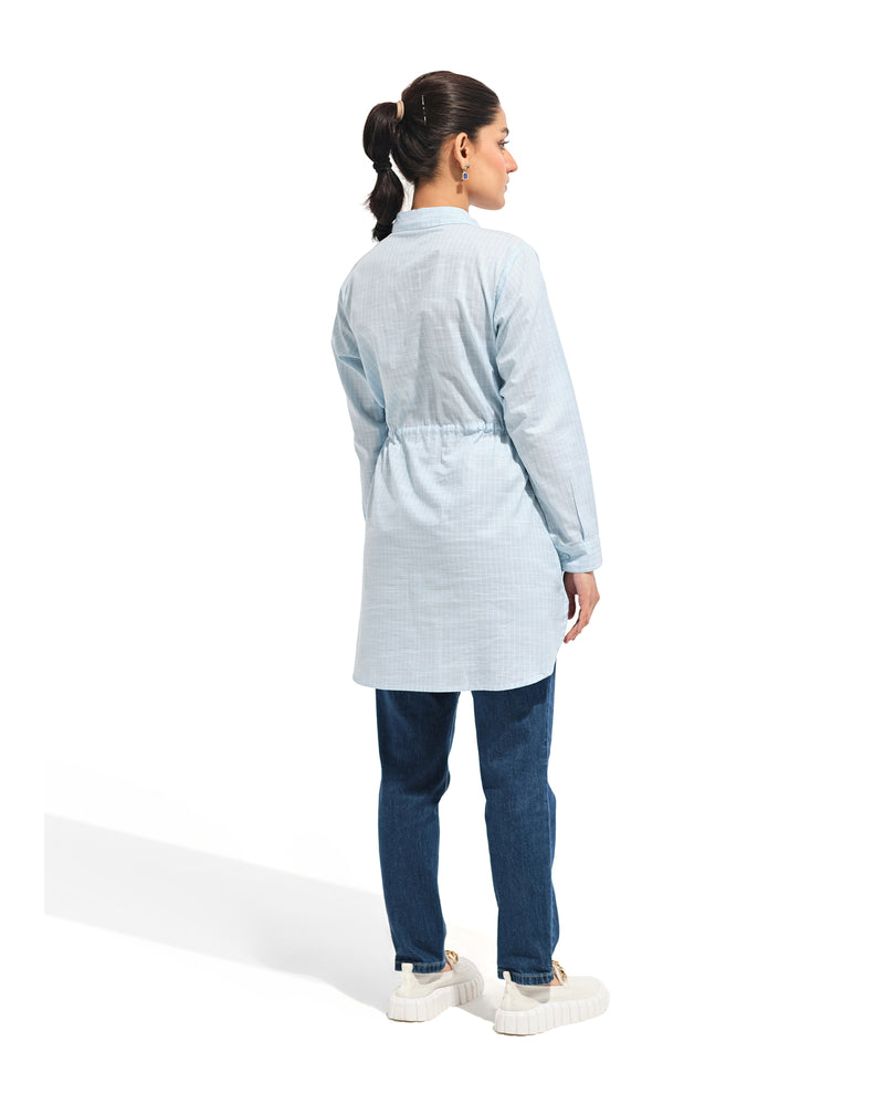Women Mid Length Button Down - Engine - Buy Now