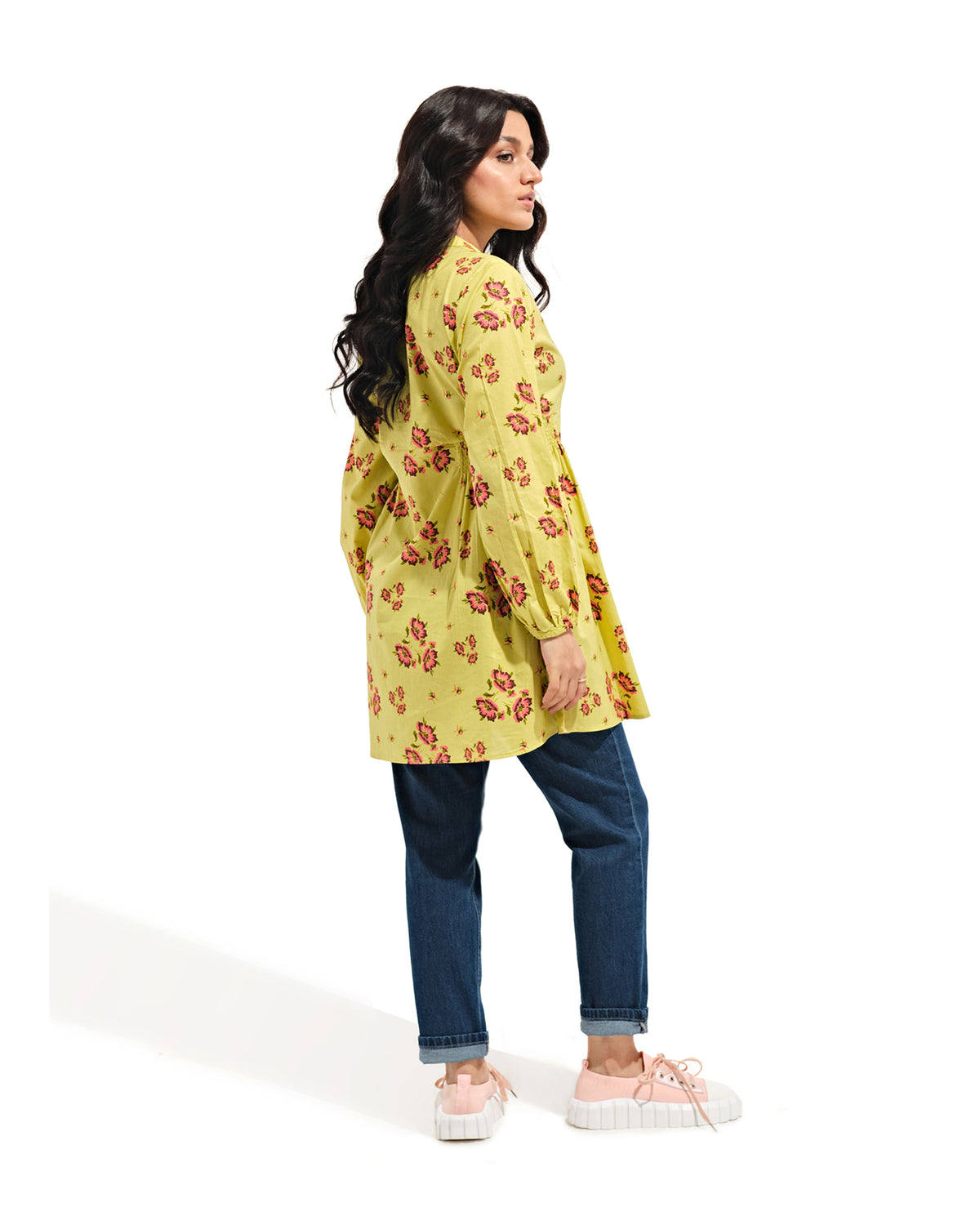 Women Floral Elastic Detail Top - Engine - Buy Now