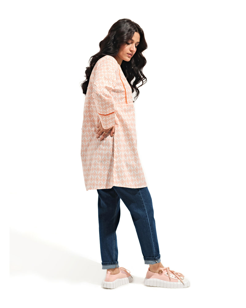 Women Printed Lace Top - Engine - Buy Now
