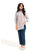 Women Striped Woven Top For WOMEN - ENGINE