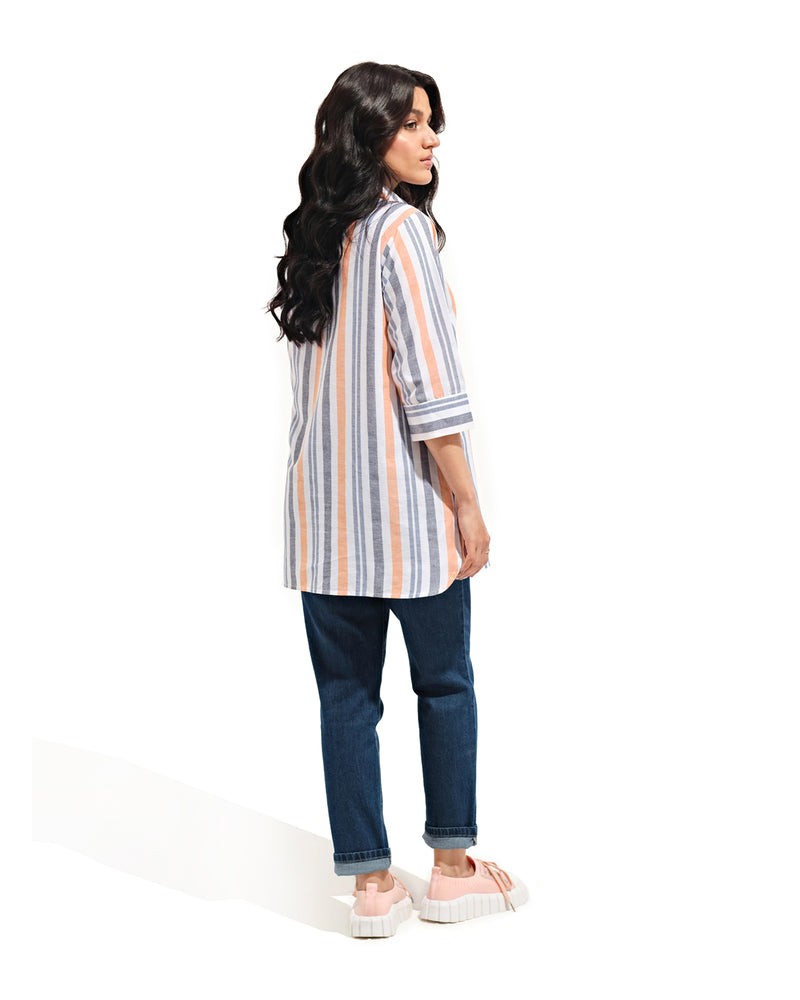 Women Striped Woven Top - Engine - Buy Now