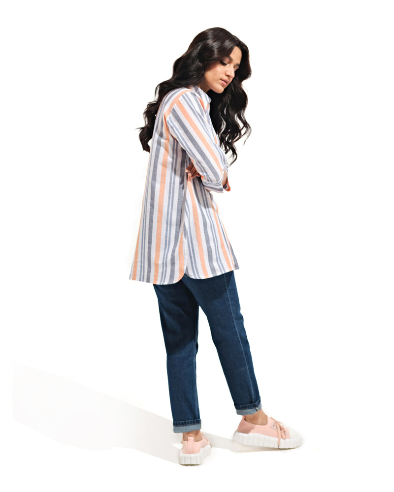 Women Striped Woven Top - Engine - Buy Now