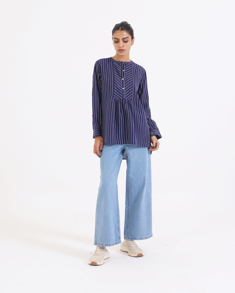 Women Striper Mid-Length Top - Engine - Buy Now