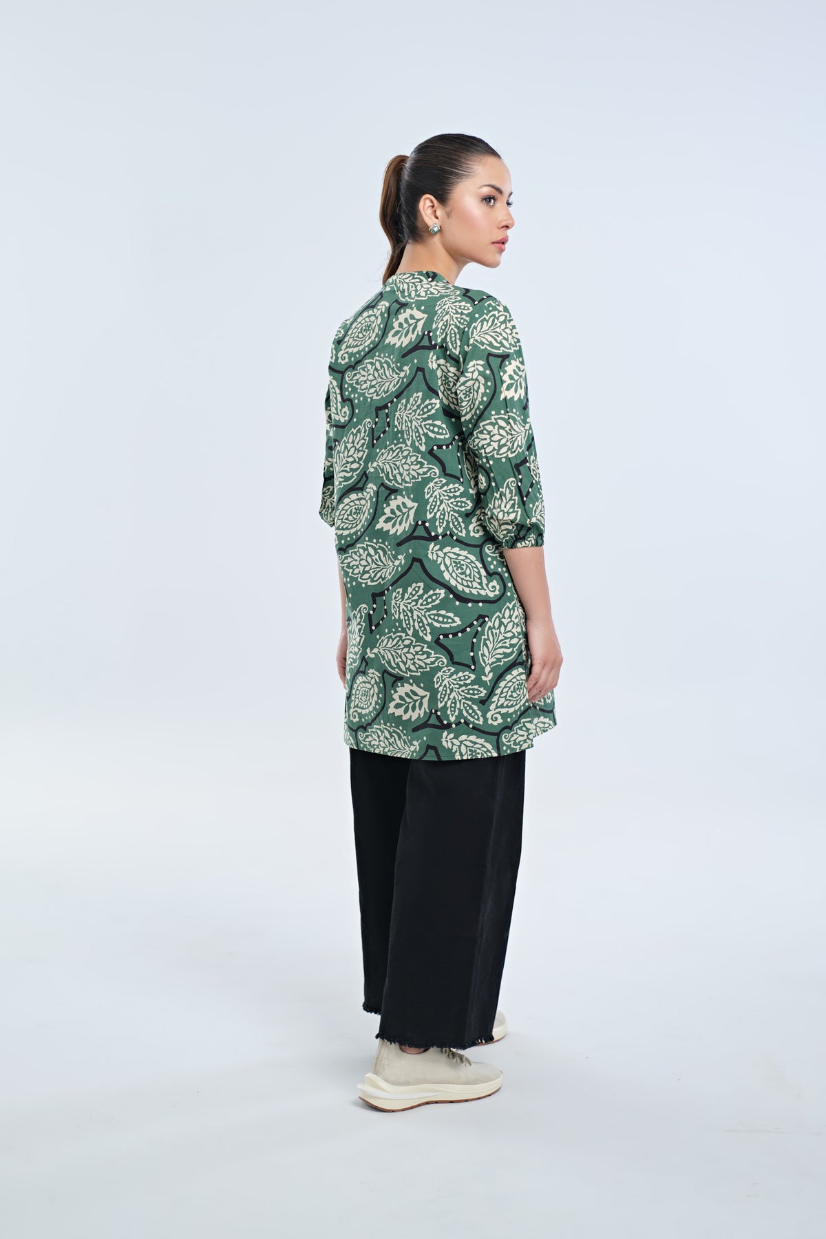Women Mid Length Woven Top - Engine - Buy Now