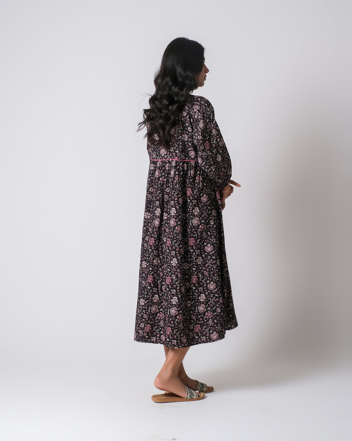 Women Printed Floral Long Dress - Engine - Buy Now