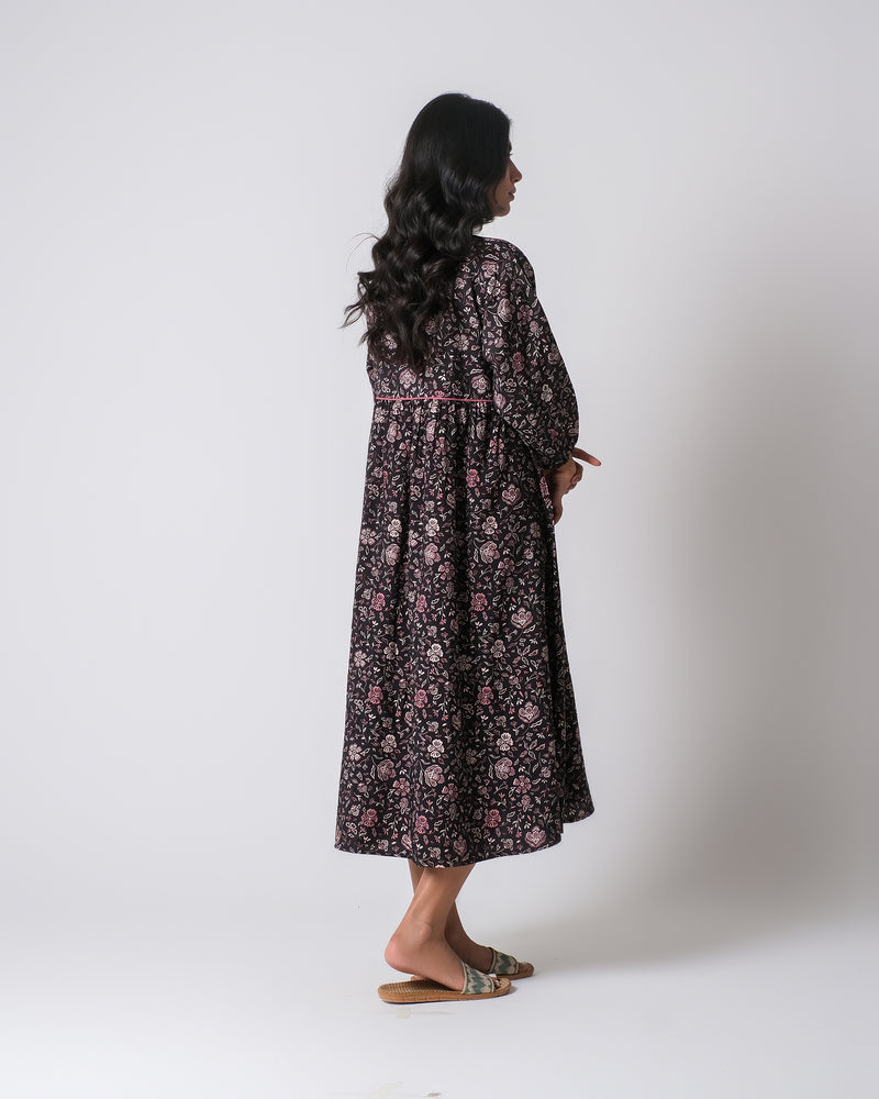 Women Printed Floral Long Dress - Engine - Buy Now