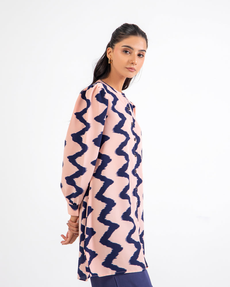 Women Printed Mid-Length Top - Engine - Buy Now