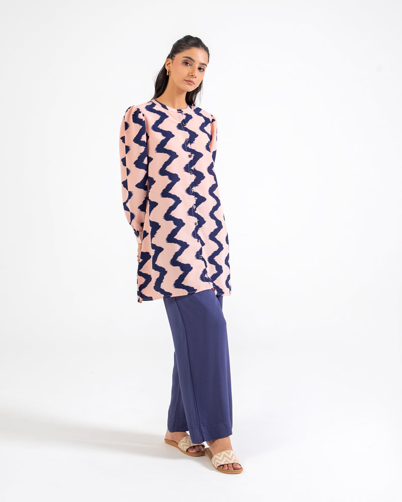 Women Printed Mid-Length Top - Engine - Buy Now
