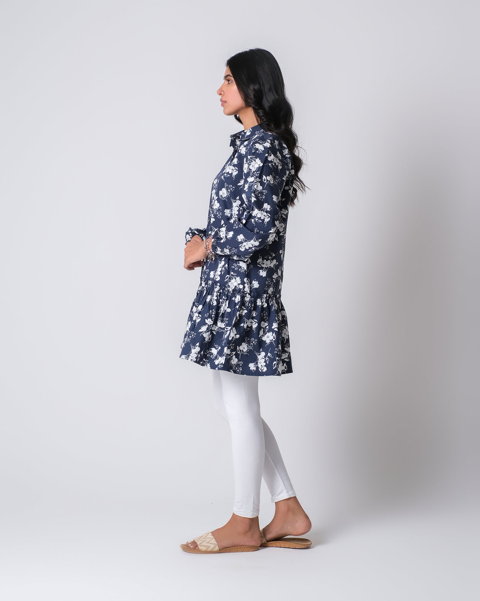 Women Printed Mid-Length Top - Engine - Buy Now