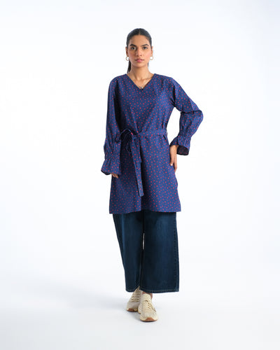 Women Printed Mid-Length Top