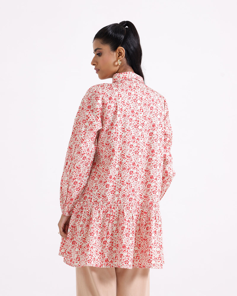 Women Printed Mid-Length Top - Engine - Buy Now