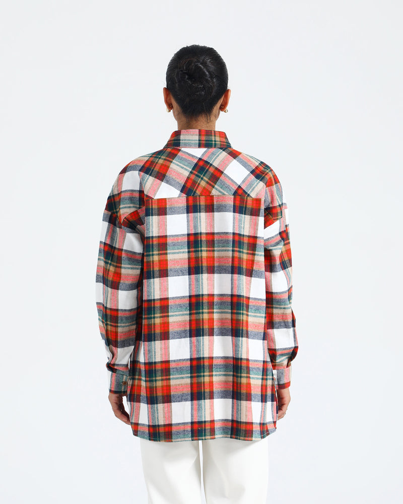 Mid-Length Check Top - Engine - Buy Now