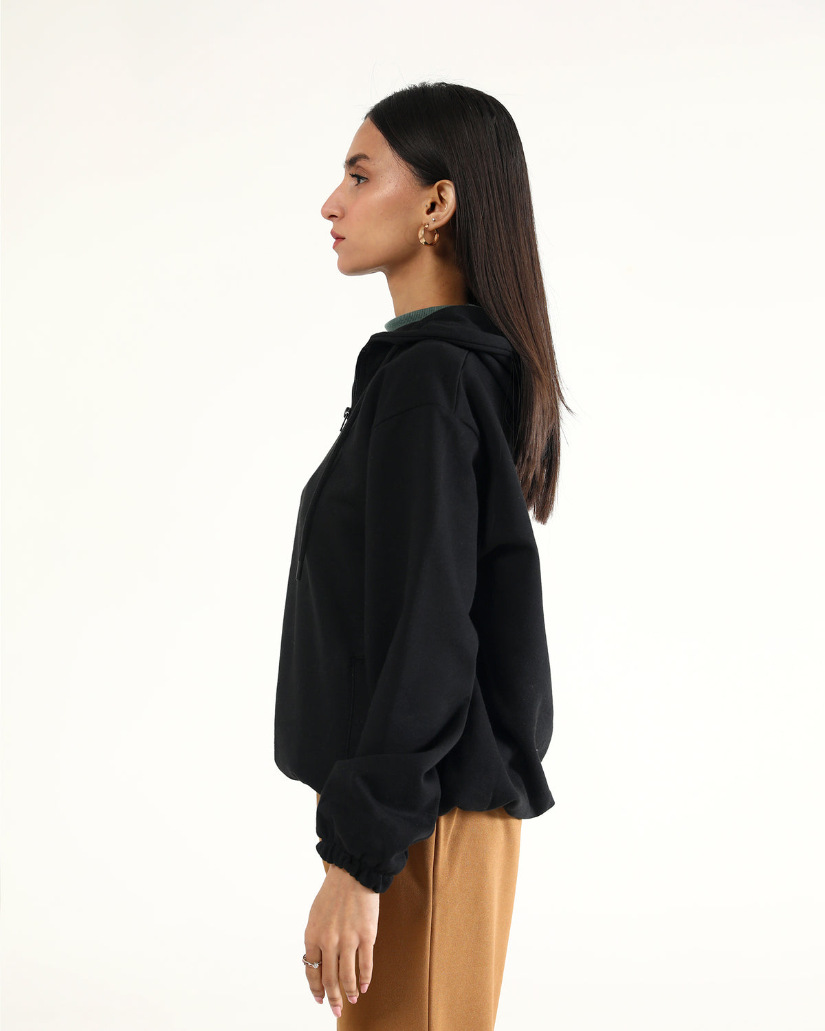 Women Fashion Zip Up Hoodie - Engine - Buy Now