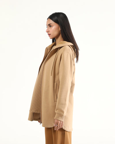 Women Fashion Zip Up Hoodie