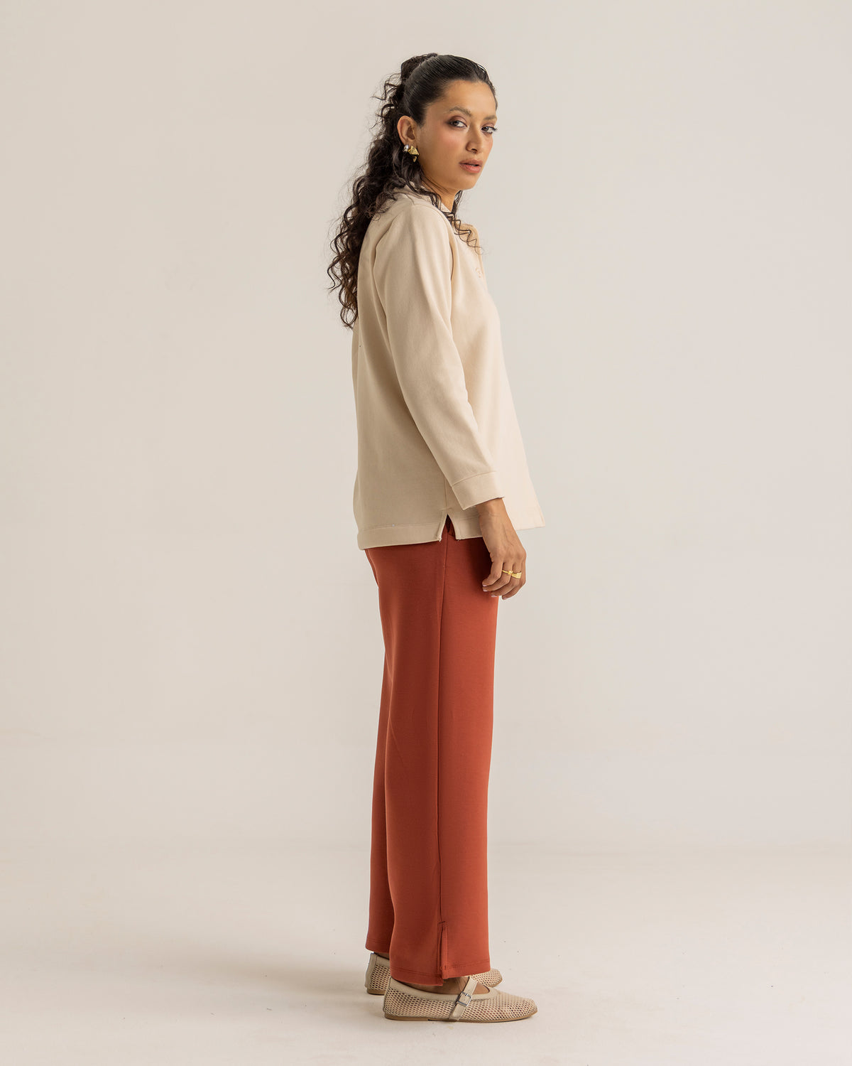 Women Basic Buttton Down Upper - Engine - Buy Now