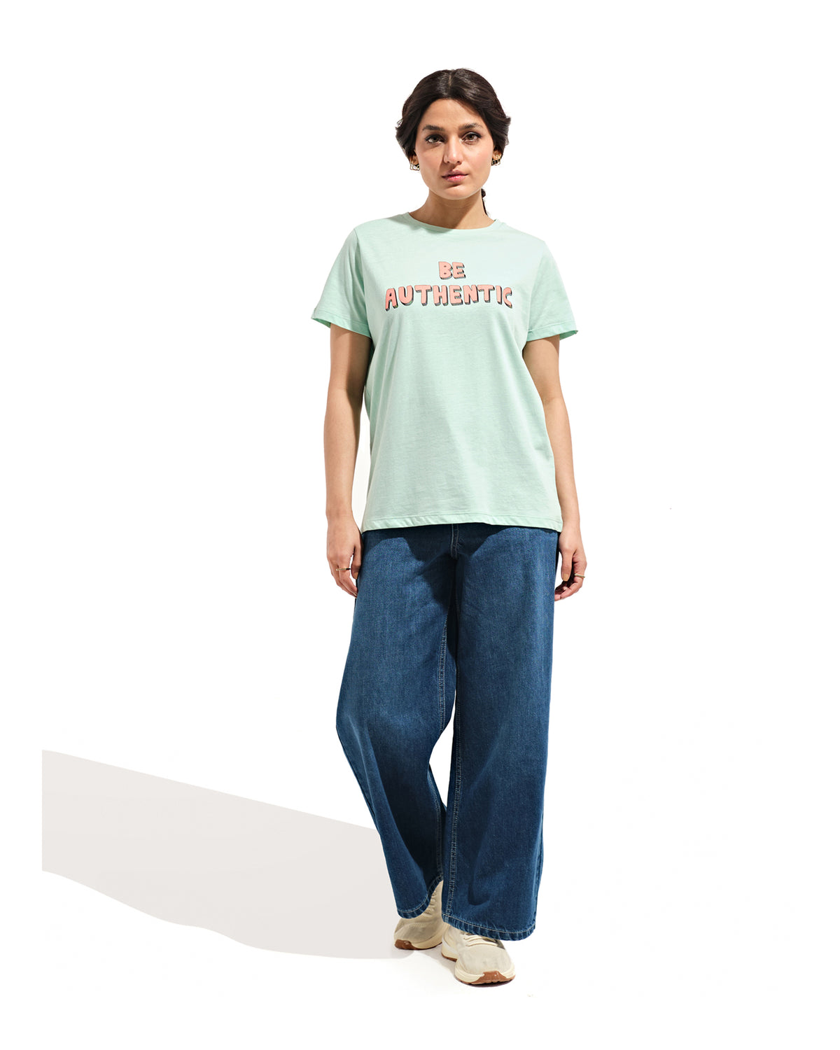Women Slogan Graphic T-Shirt - Engine - Buy Now