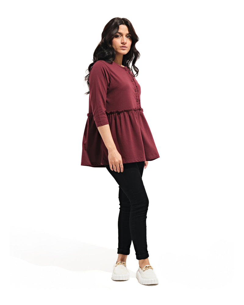 Women Flared Midi Top - Engine - Buy Now