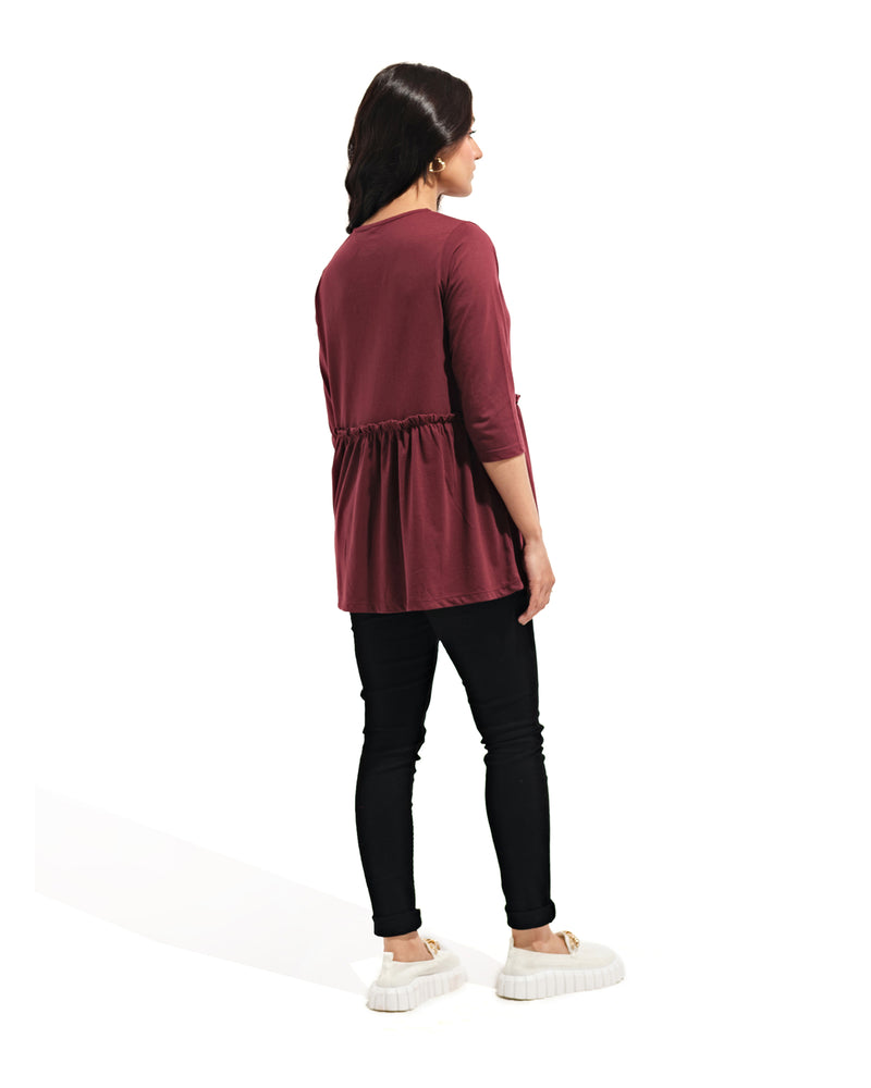 Women Flared Midi Top - Engine - Buy Now