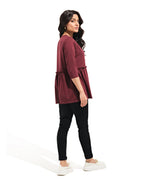 Women Flared Midi Top - Engine - Buy Now
