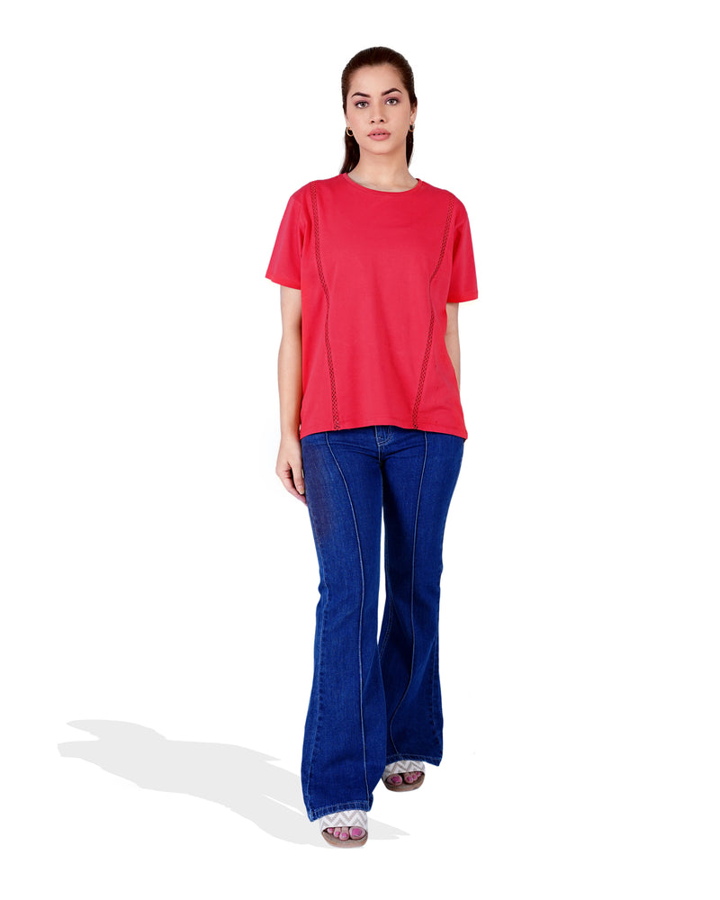 Women Basic Knit Top - Engine - Buy Now
