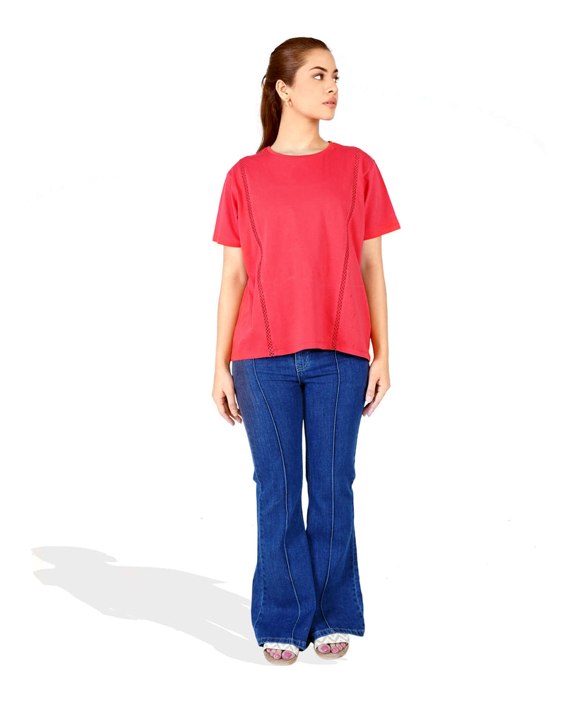 Women Basic Knit Top - Engine - Buy Now